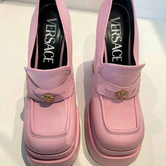 Versace Intrico Platform Loafers size 39.5. $1475. - Picture 4 of 14